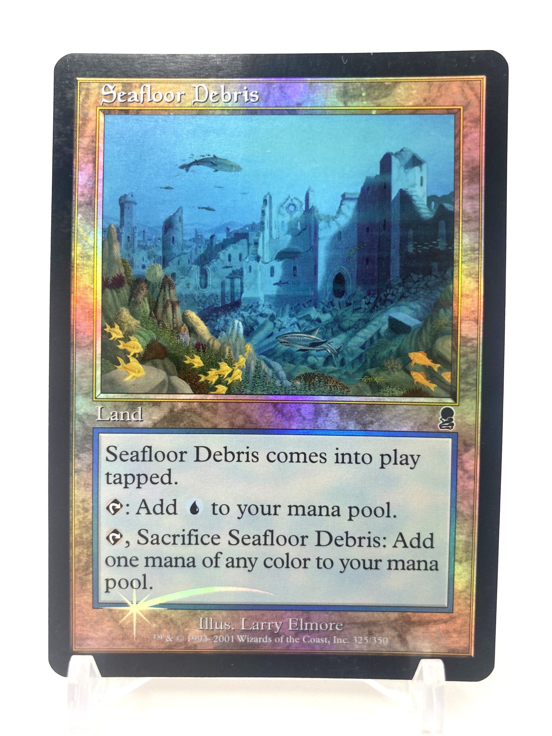 MTGカード紹介 | 海底の瓦礫/Seafloor Debris
MTG　綺麗なカード