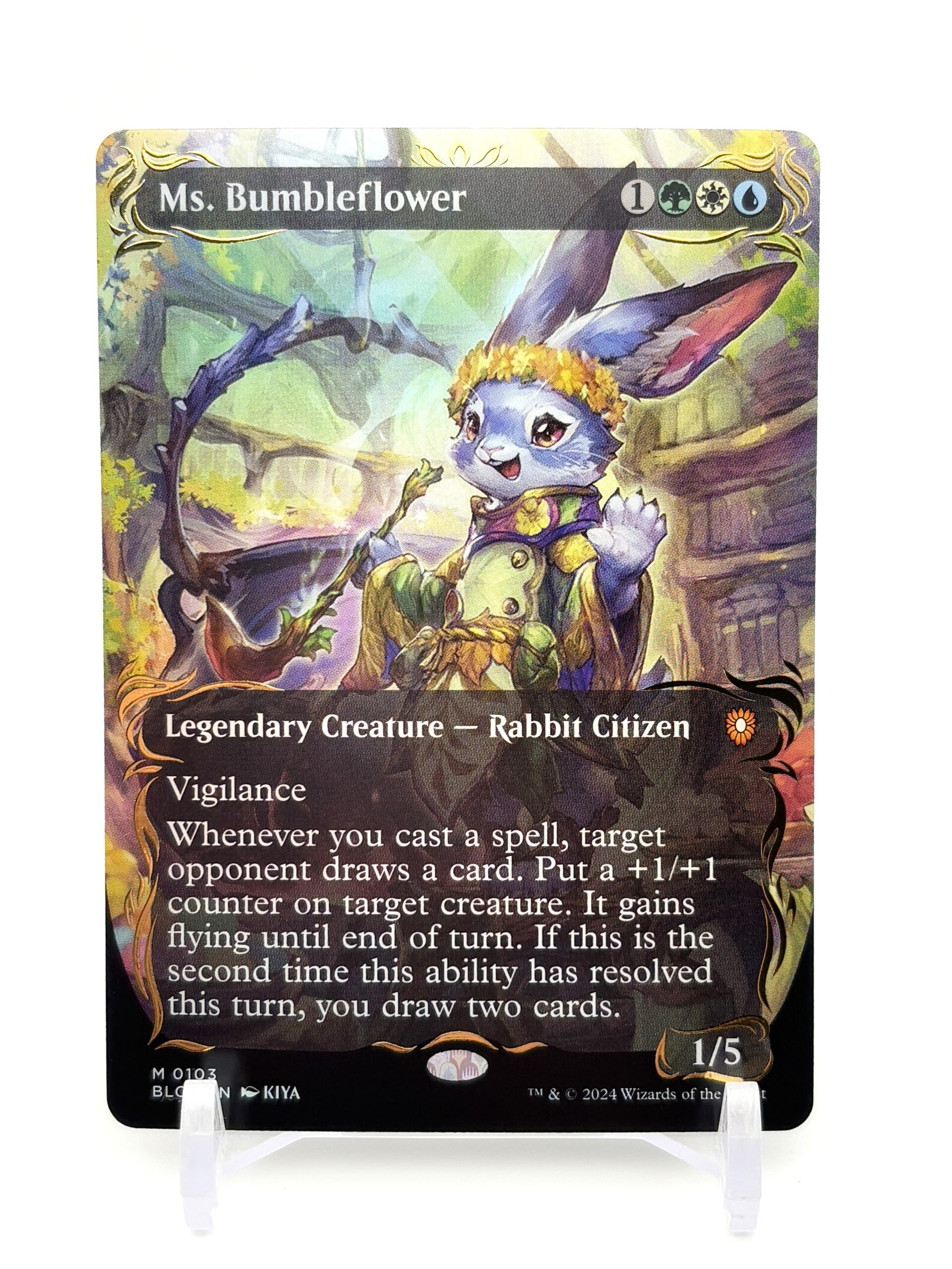 MTGカード紹介 | バンブルフラワー夫人/Ms. Bumbleflower