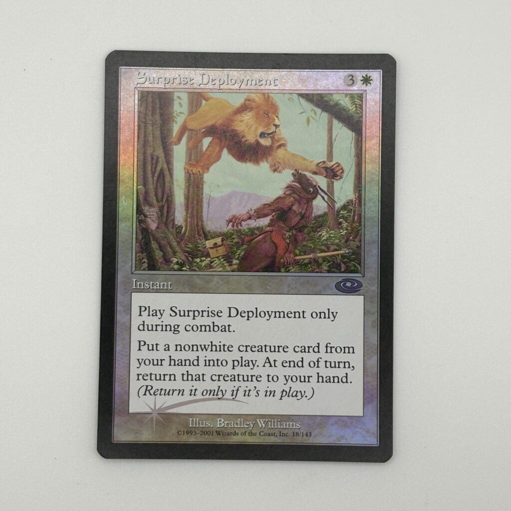 奇襲の配備/Surprise Deployment
