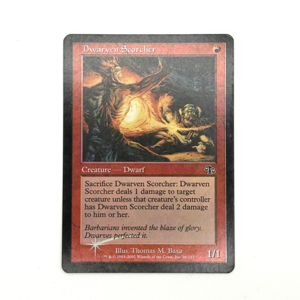 焼き焦がすドワーフ/Dwarven Scorcher